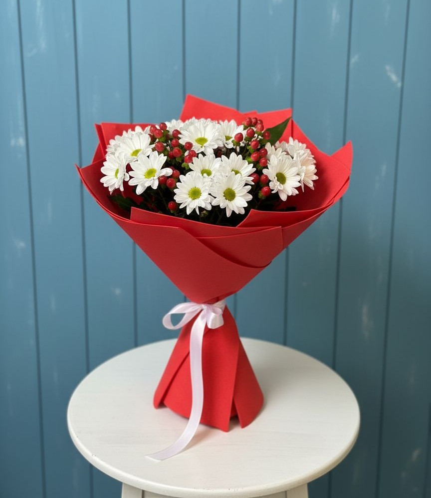 Букет цветов из: Хризантемы в Ожогино