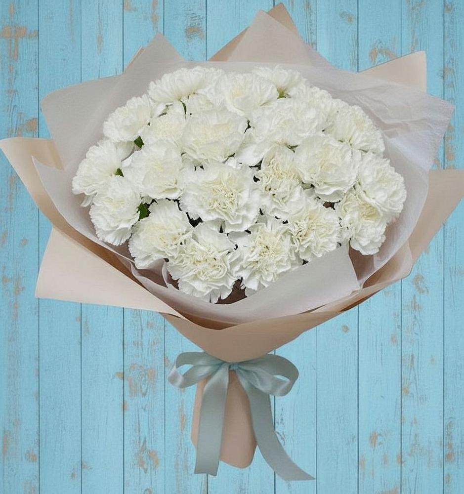 Букет цветов из: Гвоздики в Ожогино