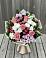 Букет цветов из: Альстромерии, Гвоздики, Розы и Хризантемы в Ожогино