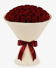 Букет 101 Бордовая роза Блэк Бакарра в Ожогино