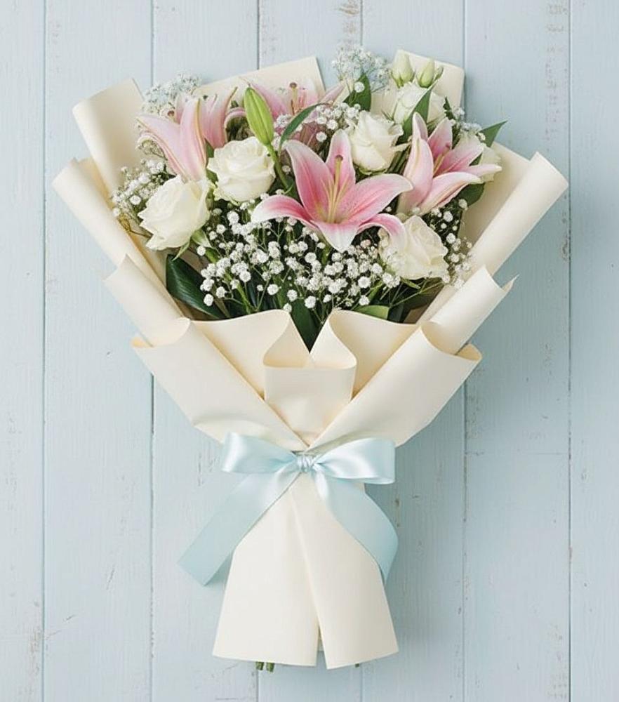 Букет цветов из: Лилии в Ожогино