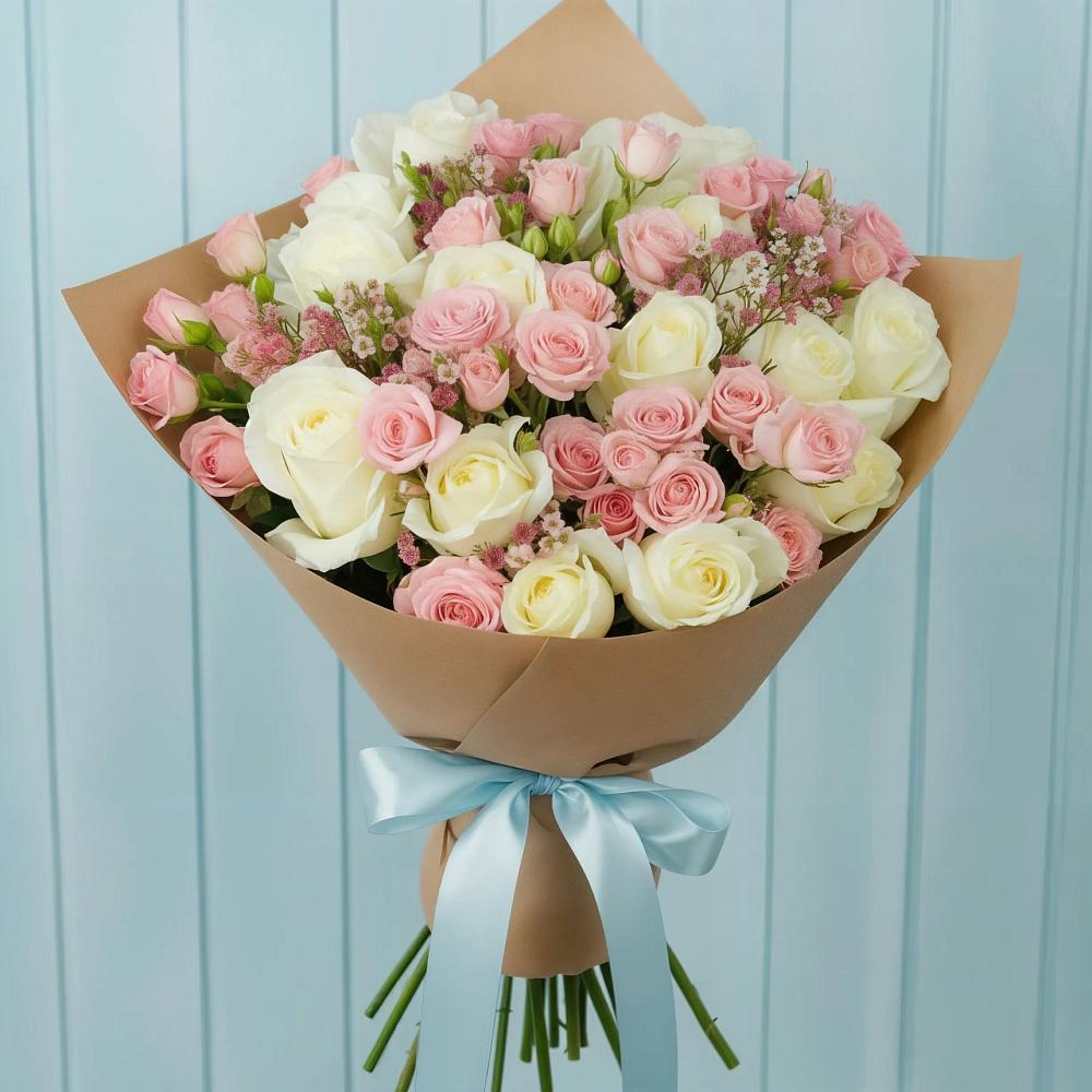 Букет цветов из: Розы в Ожогино