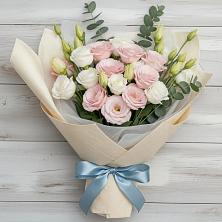 Букет цветов из:  Лизиантусы в Ожогино