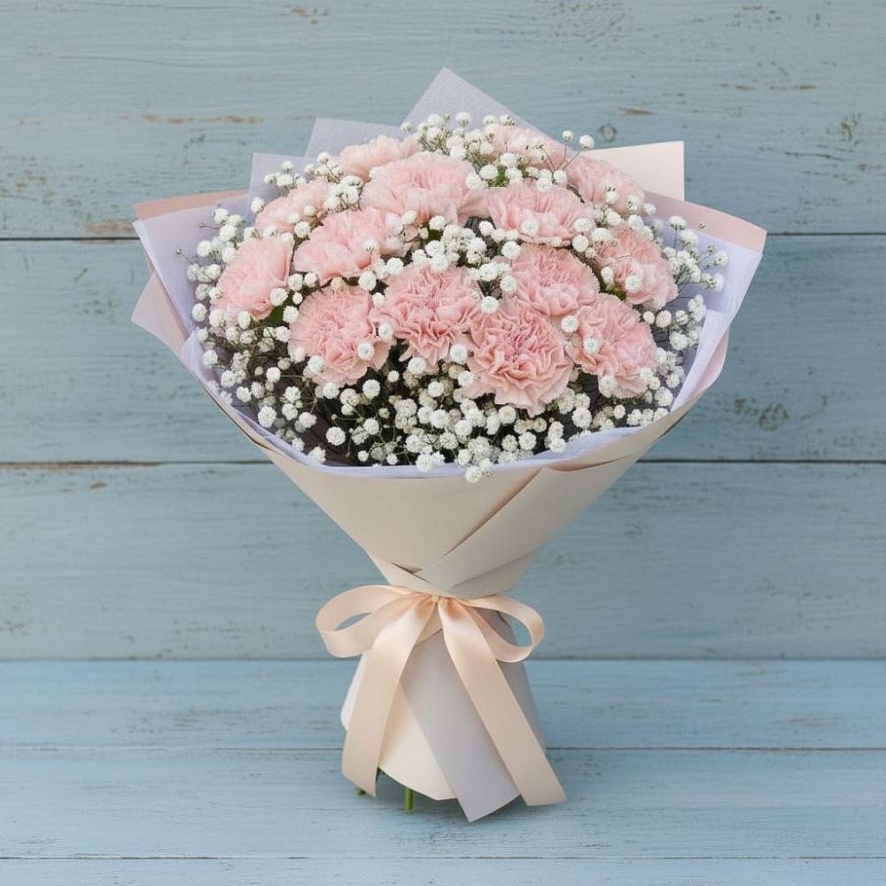 Букет цветов из: Гвоздики в Ожогино