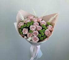 Букет цветов из:  Розы и Хризантемы в Ожогино