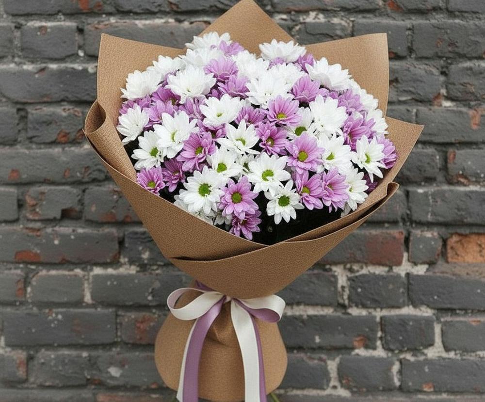 Букет цветов из: Хризантемы в Ожогино