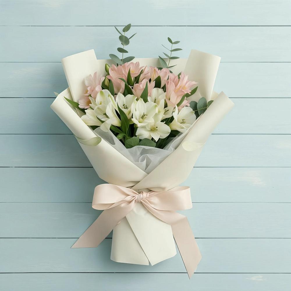 Букет цветов из: Альстромерии в Ожогино