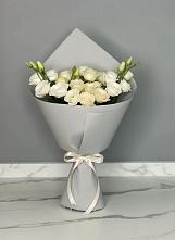 Букет цветов из:  Розы и Лизиантусы в Ожогино